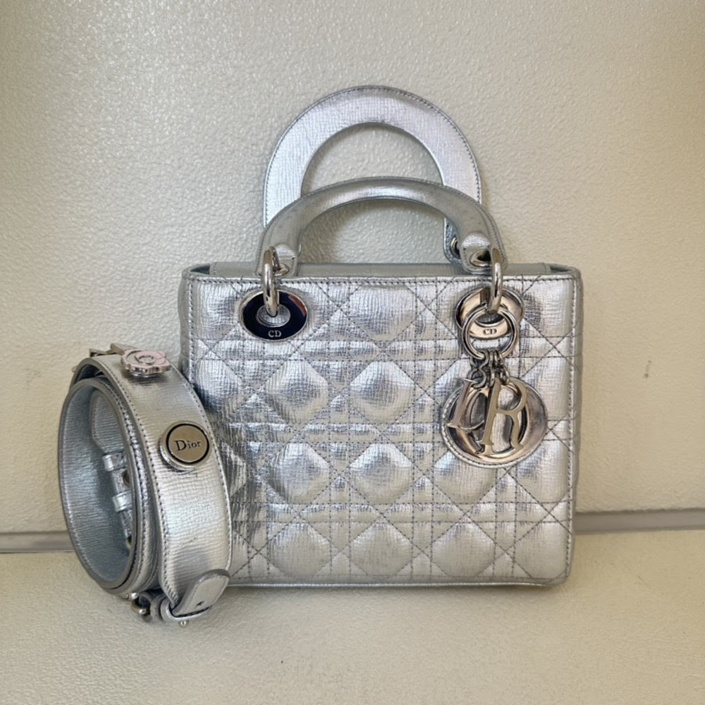 Lady Dior Small 2way Bag Leather